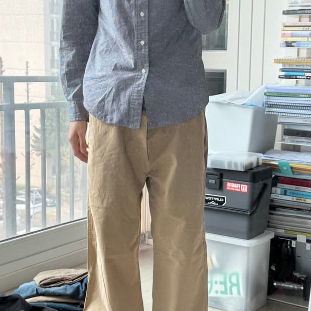 J.crew 제이크루 베이지 코튼팬츠 