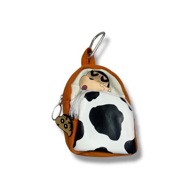 짱구 빈티지 파우치 키링  