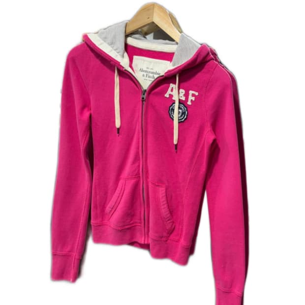 💗아베크롬비 A&F 핑크 후드집업💗
