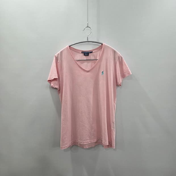 폴로랄프로렌 우먼 브이넥 티셔츠 S