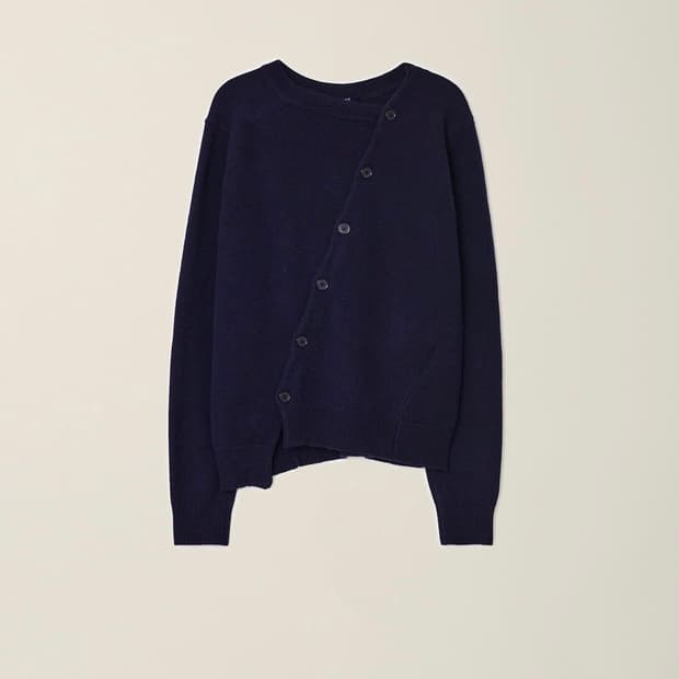 EE 2 WAY CARDIGAN NAVY