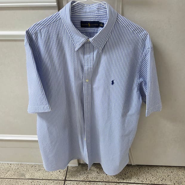 폴로 시어서커 셔츠 110