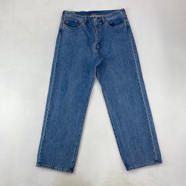 리바이스 프리미엄 빅E 568 루즈핏 데님 진 (36)