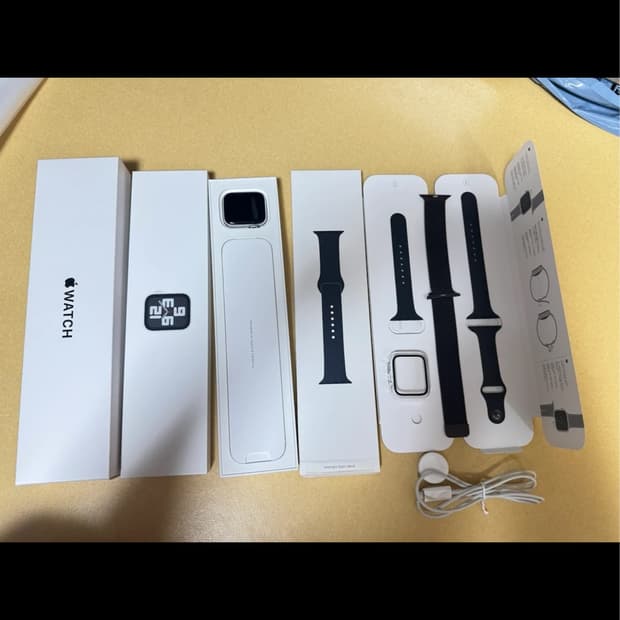 애플워치se2 실버 Gps 44mm 풀박스