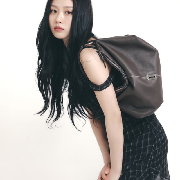 분크 [고민시 PICK] Halfmoon Attache Shoulder