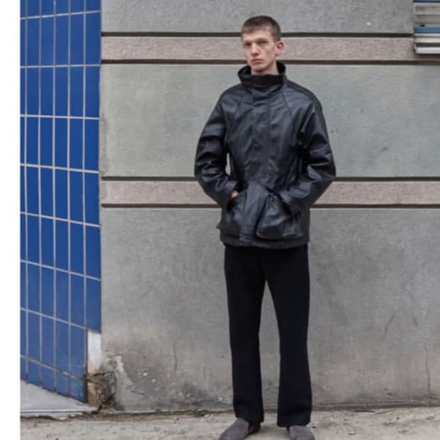 mudule leather parka 머듈 가죽 파카