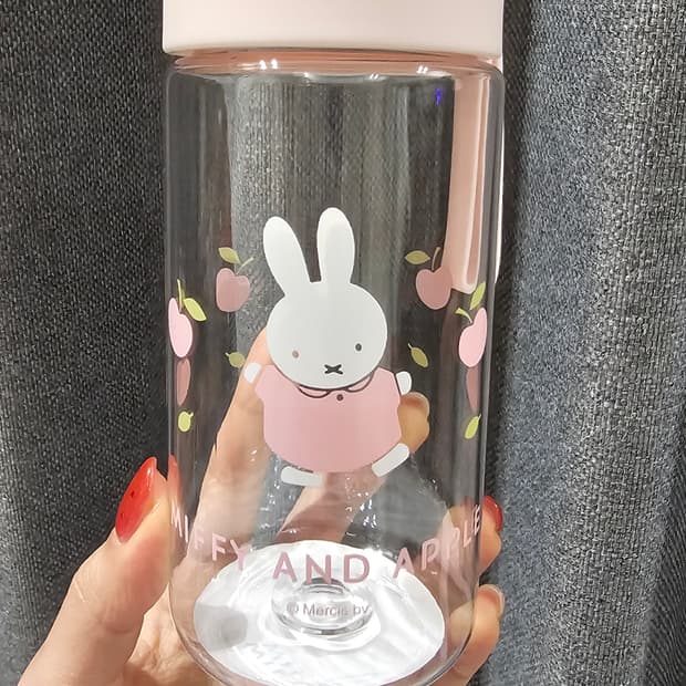 일본정품 미피 플라스틱 보틀 350ml