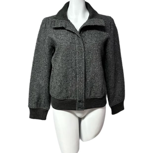 마이클코어스 울 퀼팅자켓