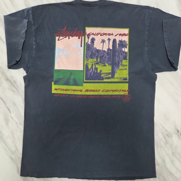 스투시 팜데저트 반팔 티셔츠 