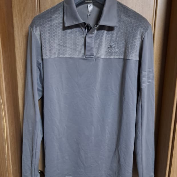 아디다스 기모 긴팔티 남성100 