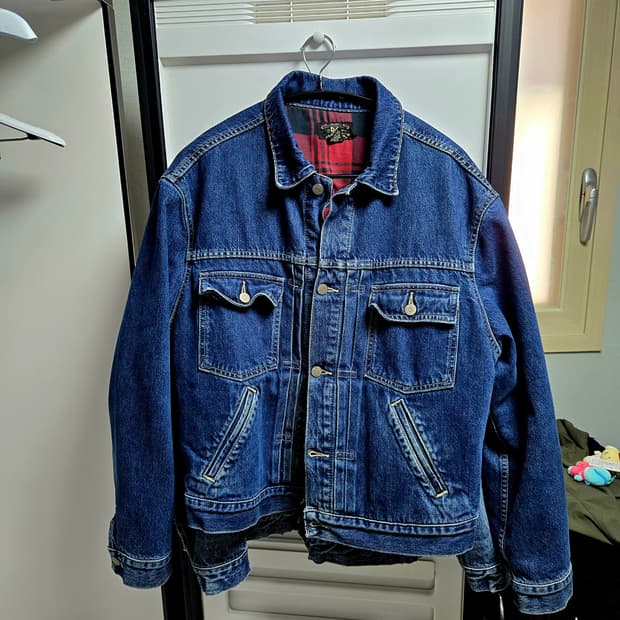 RRL 더블알엘 USA 신치백 데님자켓 XL