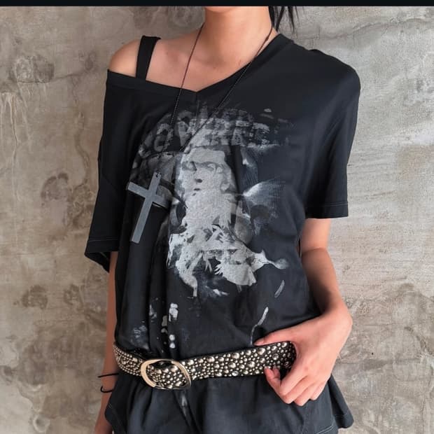 Salvage 빈티지 반팔 티셔츠