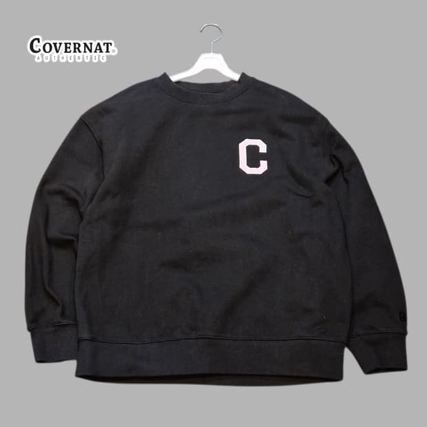 XL 커버낫 블랙 맨투맨 