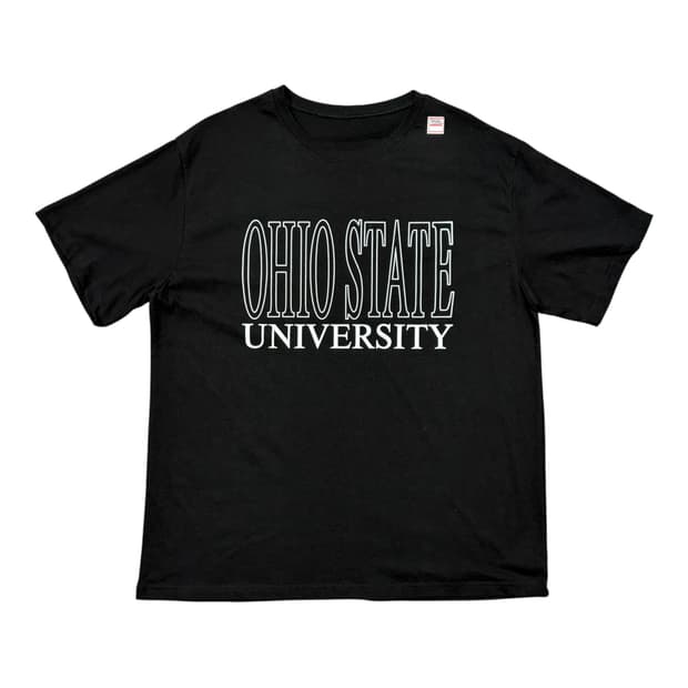 💖 오하이오 OHIO STATE 블랙 레터링 반팔티 [굿세링]