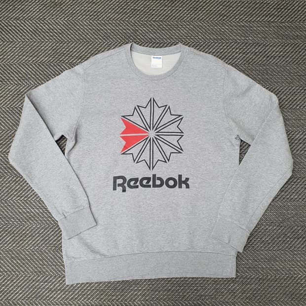 리복 춘추용 맨투맨 남자105