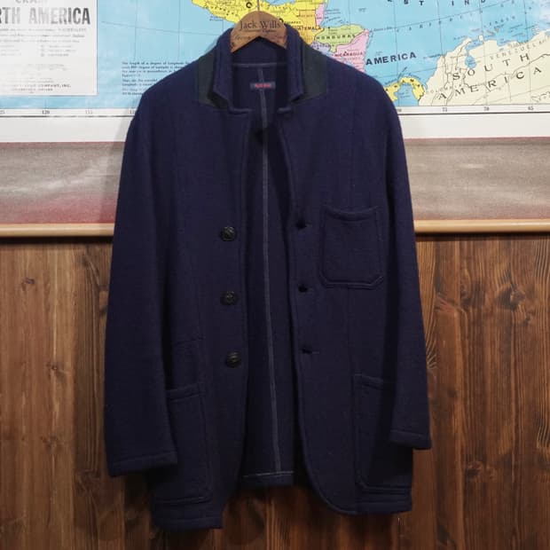 Blue Blue 일본 울 자켓