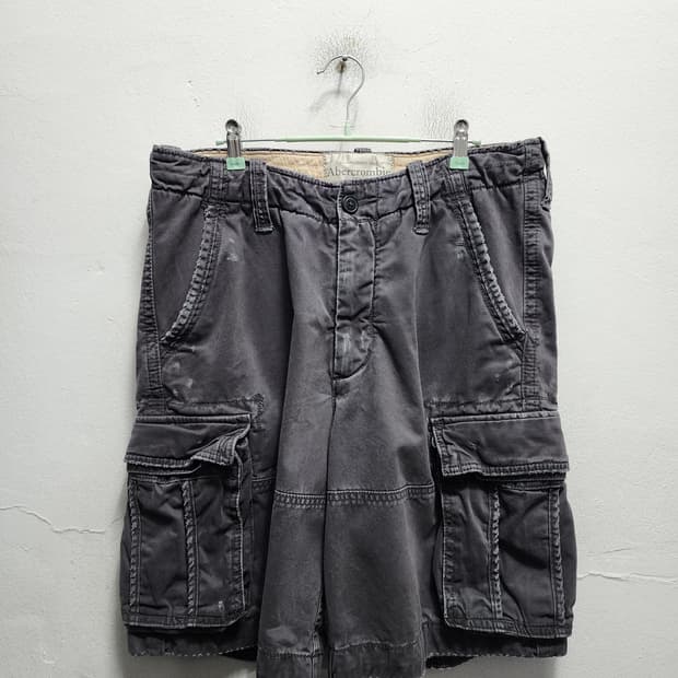 아베크롬비 y2k 헤베코튼 카고 반바지