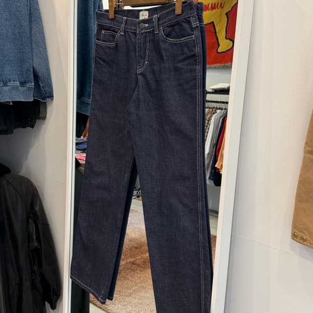 90-00s Calvin Klein 캘빈클라인 인디고 데님 팬츠 (29)