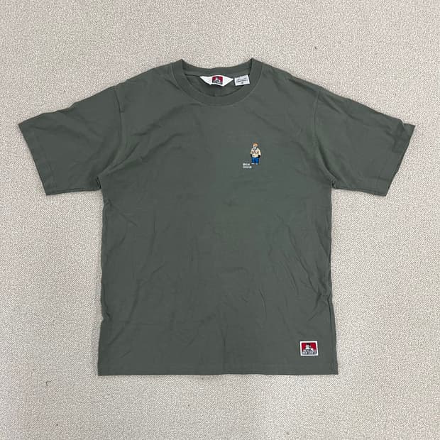 M 벤데이비스 미니자수 반팔 티셔츠 0224M