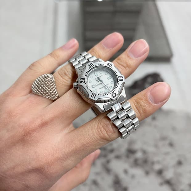 1990s 세이코 알바 아쿠아기어 빈티지 시계