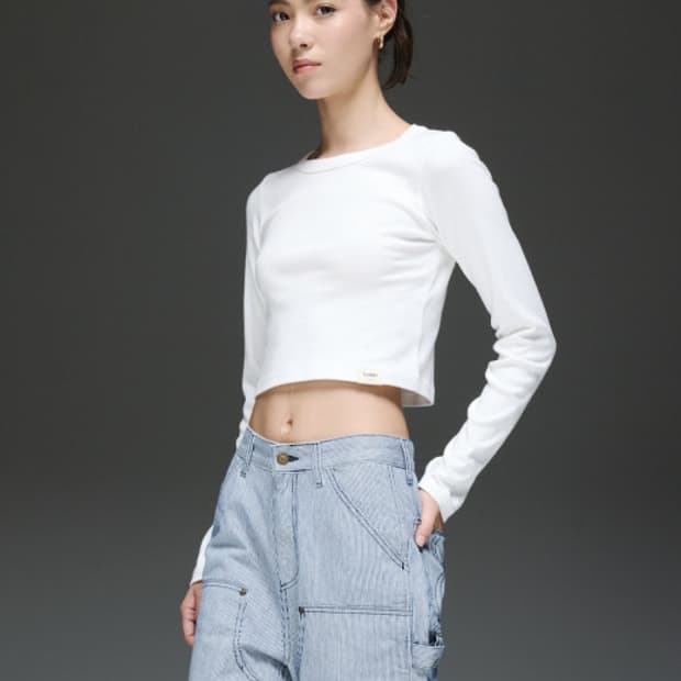 [S] 글로니 G 컴포트 롱슬리브 화이트