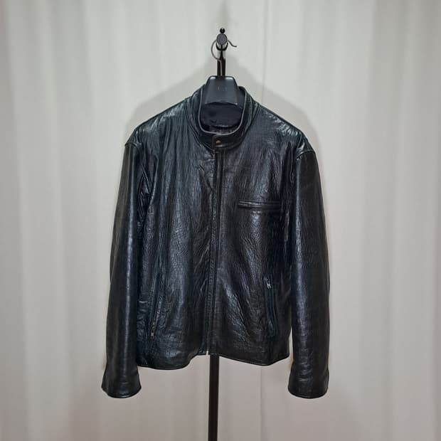 (택포) 악어패턴 양가죽 싱글자켓 110 B111