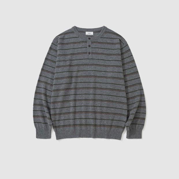 마이라이브러리 122 Button Stripe Knit (L)구매합니다.