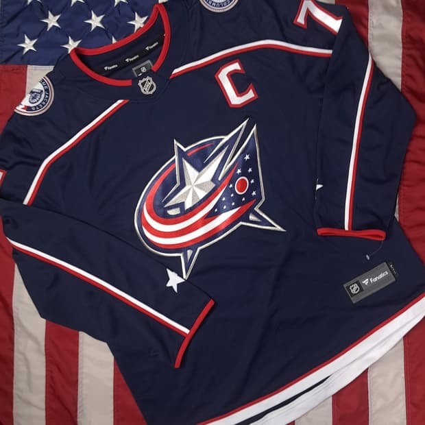 새제품 오리지날 NHL X 파나틱스 하키져지
