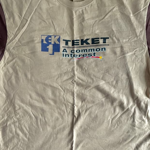 TEKET 테켓 티셔츠 L사이즈 (실착 1회)