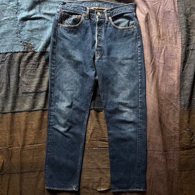 60s Levis 501 Big E Selvedge Denim Pants