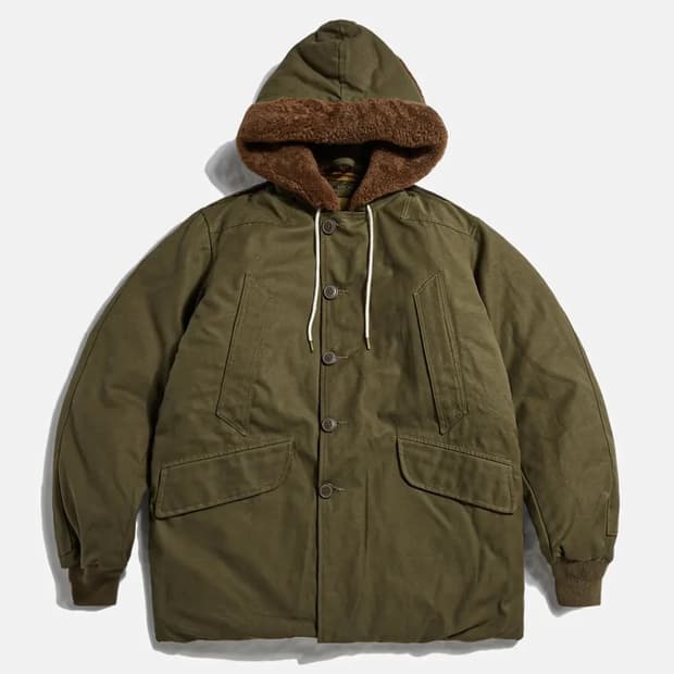 브론슨 B-9 플라이트 다운 파카