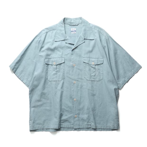 ARMY TWILL Open Collar Shirt