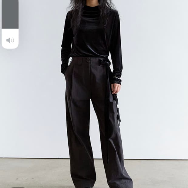 코르뷔 straight versatile pants
