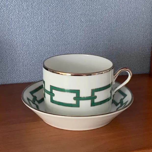 지노리 카테네 그린 컵앤소서 