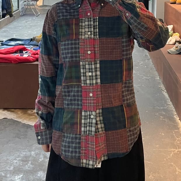 폴로 랄프로렌 패치워크 셔츠 H2209