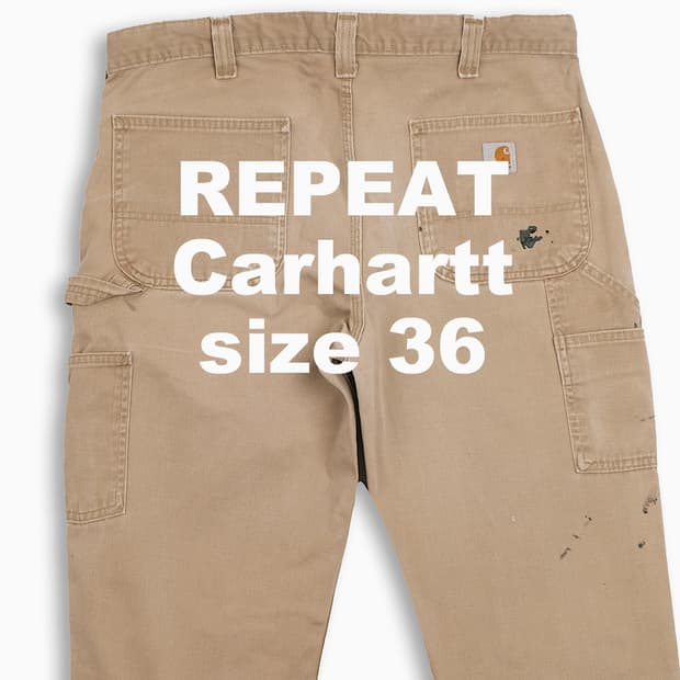 빈티지 칼하트 B324 카펜터 워크 팬츠 36 인치 CH3243601