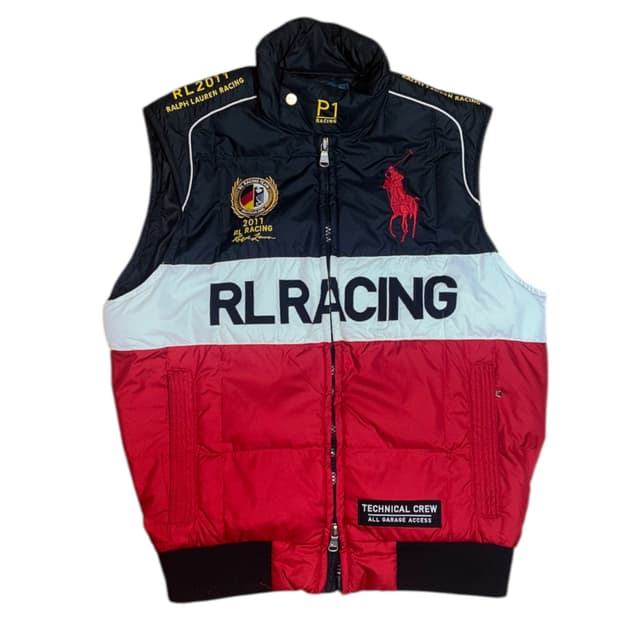 폴로 랄프로렌 빅포니 투웨이 레이싱 조끼 패딩 