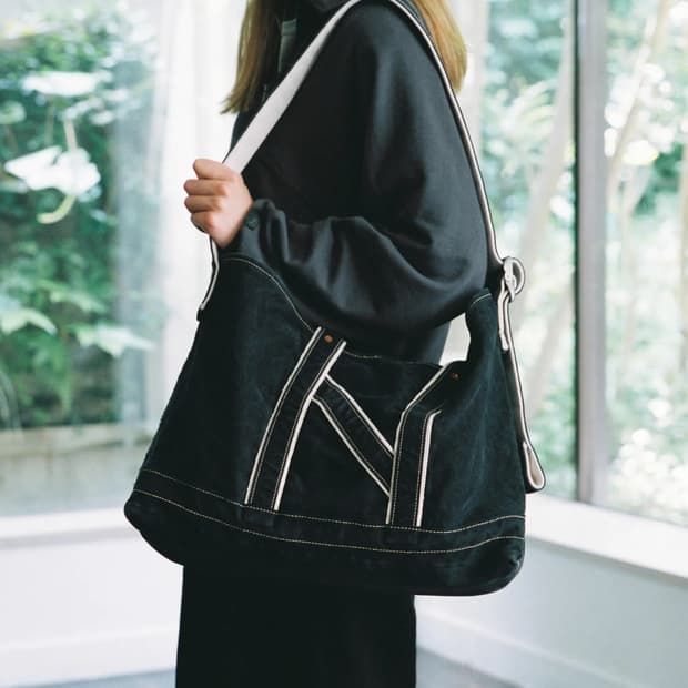 나이스네스 l.lesh 토트백 블랙 새상품