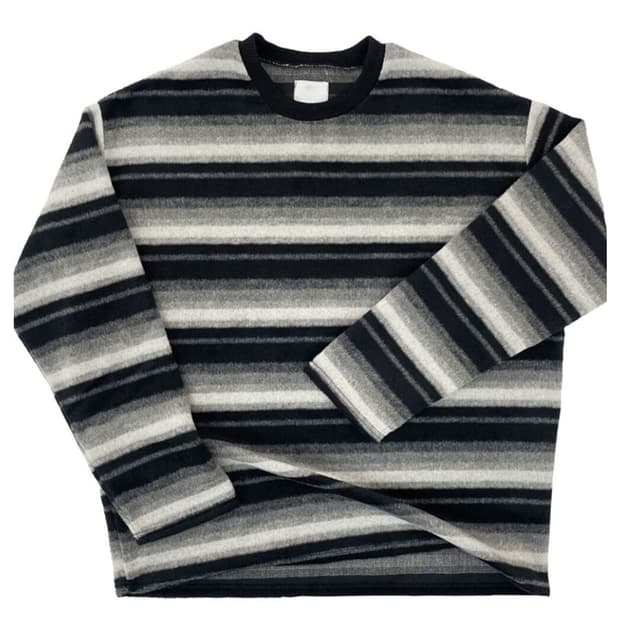 모헤어 스트라이프 니트티 판매합니다