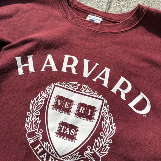 90s 챔피온 리버스위브 하버드 스웻셔츠 맨투맨