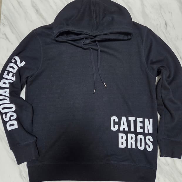 디스퀘어드 카튼 브로스 후드티
