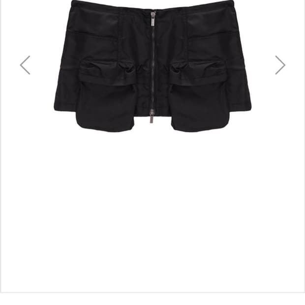 마뗑킴 투웨이카고벨티드스커트 레이어드