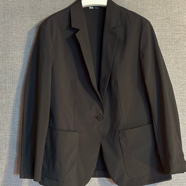 유니클로 x Theory 남성 블레이저 블랙