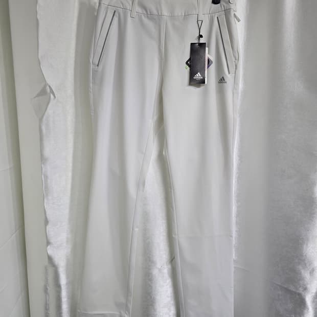 아디다스 화이트 여성 골프바지 (1626)