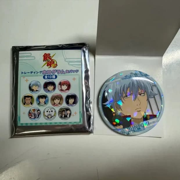 은혼 랜덤 캔뱃지 킨토키