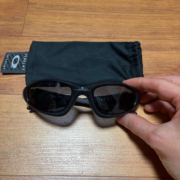 오클리 뉴스트레이트 자켓 새렌즈 스텔스