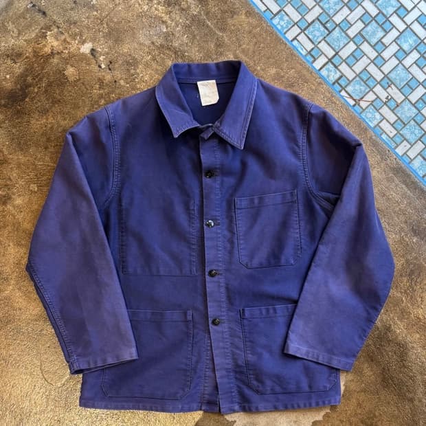 [L-XL] 빈티지 단톤 프렌치 워크자켓