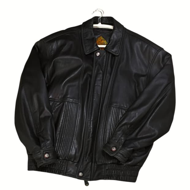 빌드모어 90s 빈티지 가죽 자켓 