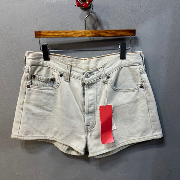 Levi's Short Pants 리바이스 연청 데