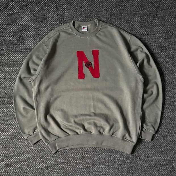 90s 나이키 빅로고 빈티지 스웻셔츠 (105-108)